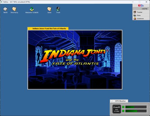Indiana Jones and the Fate of Atlantis (ScummVM)